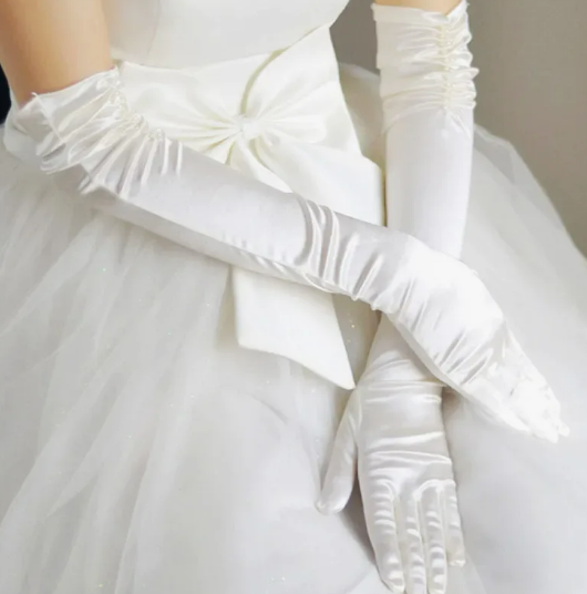 перчатки на свадьбу для невесты