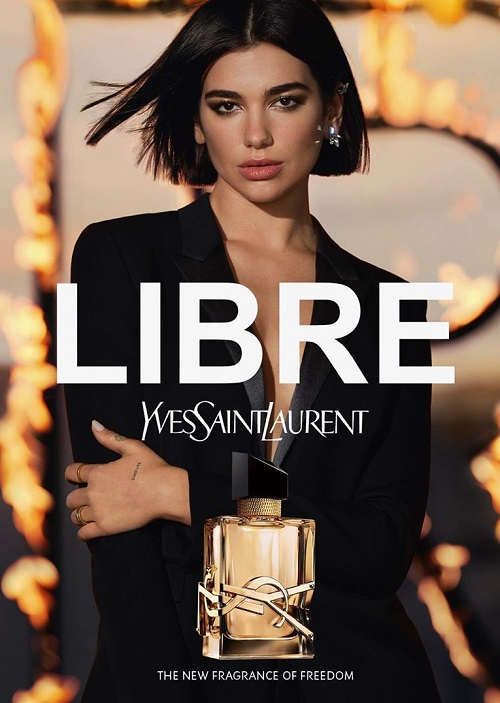 женски аромат Libre от YSL, Дуа Липа в рекламе аромата Либре